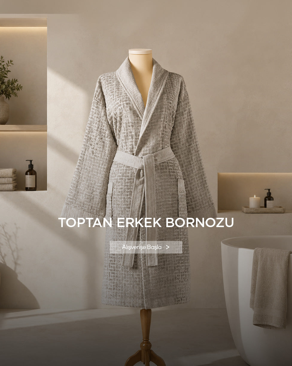 Toptan Erkek Bornoz