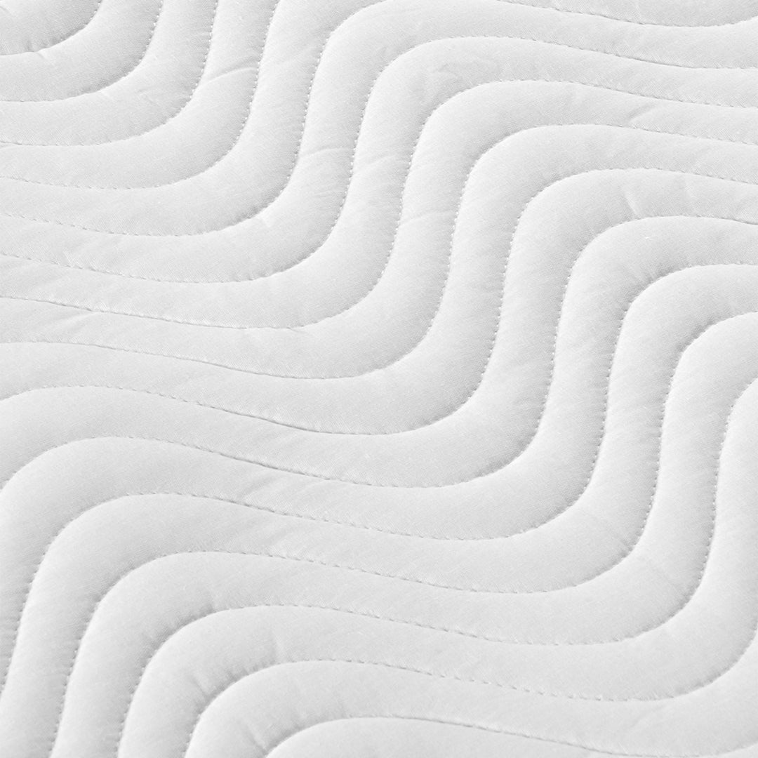 Luna Kapitone Sıvı Geçirmez Fitted Alez 160x200 cm Beyaz