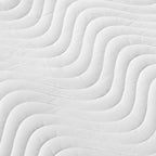 Luna Kapitone Sıvı Geçirmez Fitted Alez 100x200 cm Beyaz