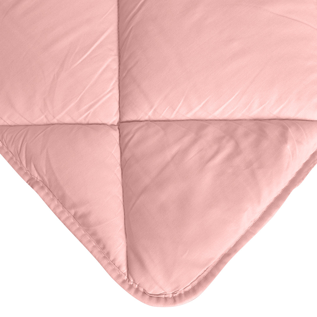 Aura Ranforce Yorgan 155X215 Cm Pembe