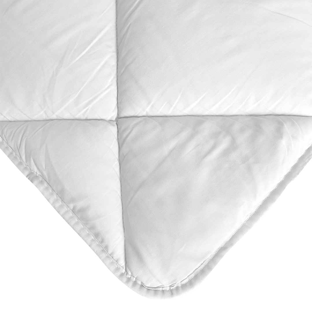 Aura Ranforce Yorgan 155x215 cm Beyaz
