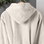 Dolce Microcotton Kapşonlu Unisex Bornoz Linen L/XL
