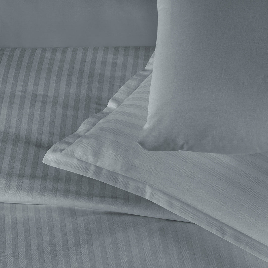 Infinity Tek Kişilik Poplin Nevresim Takımı Gri (4 Parça)