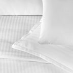 Infinity Tek Kişilik Poplin Nevresim Takımı Beyaz (4 Parça)