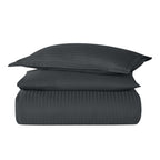 Infinity Çift Kişilik Poplin Nevresim Takımı Antrasit (6 Parça)