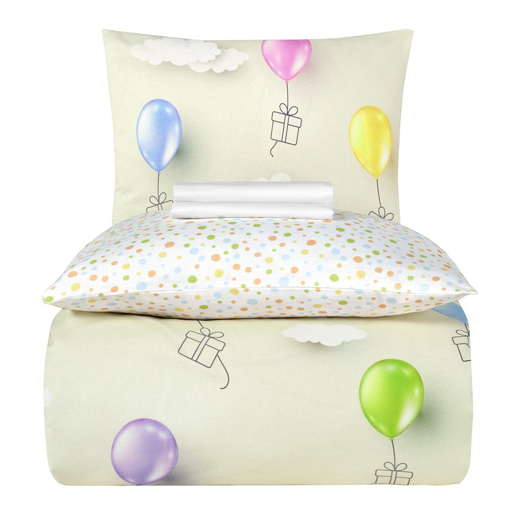 Mimo %100 Pamuk Ranforce Bebek Nevresim Takımı Renkli (4 Parça) 57 Tel