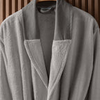 Orion Bambu Unisex Bornoz Gri L/XL