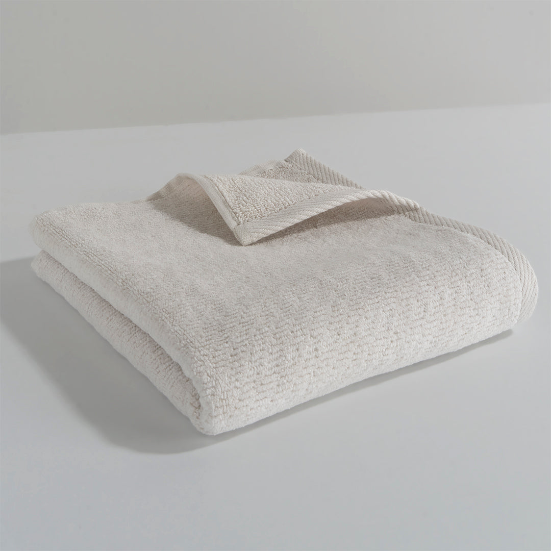 Vellor %100 Pamuk Jakarlı Kadife 2'li Havlu Seti Açık Gri/Gül Kurusu