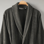 Verto %100 Pamuk Unisex Bornoz Antrasit M/L